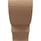 Ekena Millwork 11"W x 33"D x 22"H Classic Ridgewood Rough Cedar Woodgrain TimberThane Corbel, Primed Tan CORUR11X33X22RIDRCPR - alternate 3